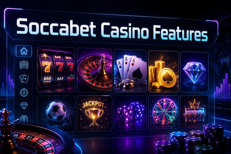Soccabet Casino Features